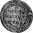 Italy 1/2 Baiocco (Pius VI. Gubbio) KM# 170 MEZZO BAIOCCO GVBBIO coin reverse