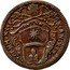 Italy 1/2 Baiocco Clement XI ND (1719) XIX KM# 127 CLEM XI PO MAX AN XIX coin obverse