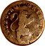 Italy 1/2 Bolognino (Clement XII) KM# 201 MEZZO BOLOGNINO 1734 coin reverse
