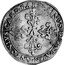 Italy 1/2 Franc Urbano VIII 1641 KM# 61 ANTONIVS CARD BARBERINVS LEGAT AVEN coin reverse