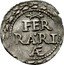 Italy 1/2 Grosso Paul V. Ferrara 1619 KM# 8 FER RARI Æ coin reverse