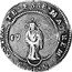 Italy 1/2 Scudo Teodoro I 1736 KM# 7 MONSTRA TE ESSE MATREM S P coin reverse