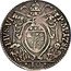 Italy 10 Bolognini (Bianca) Pius VI 1781 KM# 296 PIVS VI P M 1781 10 coin obverse