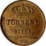 Italy 10 Tornesi Ferdinando I 1819 KM# 290 TORNESI DIECI 1819 coin reverse