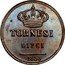 Italy 10 Tornesi Ferdinando II 1st portrait 1833 KM# 306 TORNESI DIECI 1833 coin reverse