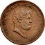 Italy 10 Tornesi Ferdinando II 3rd portrait 1857 KM# 369 FERDINANDVS II. D. G. REGNI VTR. SIC. ET HIER. REX. coin obverse
