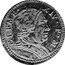 Italy 12 Bolognini (Bianca) Clement XIV 1773 KM# 253 CLEME XIV P M coin obverse