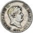 Italy 120 Grana Ferdinando II 1854 KM# 370 FERDINANDVS II. DEI GRATIA REX 1855 coin obverse