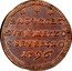 Italy 2-1/2 Baiocchi Pius VI 1796 KM# 3 BAIOCCHI DVE ET MEZZO S SEVERINO 1796 coin obverse