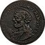 Italy 2-1/2 Baiocchi Pius VI 1796 KM# 2.1 S P APOSTOLORUM PRINCEPS coin reverse