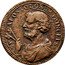 Italy 2-1/2 Baiocchi Pius VI 1796 KM# 177 S P APOSTOLORUM PRINCEPS coin reverse