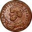 Italy 2-1/2 Baiocchi Pius VI 1796 KM# 176 S P APOSTOLORUM PRINCEPS coin reverse