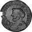 Italy 2-1/2 Baiocchi St. Peter. Pergola 1796 KM# 2 S P APOSTOLORUM PRINCEPS coin reverse