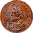 Italy 2-1/2 Baiocchi Pius VI Large bust 1796 KM# 2 S P APOSTOLORUM PRINCEPS coin reverse