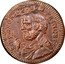 Italy 2-1/2 Baiocchi Pius VI 1796 KM# 3 S P APOSTOLORUM PRINCEPS coin reverse