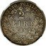 Italy 2-1/2 Lire Pio IX 1867 R XXI KM# 1384 STATO PONTIFICIO 2 1/2 LIRE 1867 coin reverse