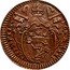 Italy 2 Baiocchi Pius VI 1794 XX KM# 5 PIVS SEXTVS PON M A XXI coin obverse