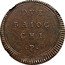 Italy 2 Baiocchi (Pius VI Value) KM# 6 DVE BAIOC CHI P coin reverse