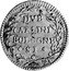 Italy 2 Carlini Bologna Coinage 1796 KM# 337.1 DVE CARLINI BOLOGNE SI coin reverse