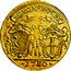 Italy 2 Doppie D'oro (60 Paoli) Pius VI 1780 KM# 283 BONON DOCET 1780 coin reverse