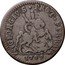 Italy 2 Grossetto (26 Quattrini) Clement XI 1709 IX KM# 104 S GEORGIVS PROT FERRAR 1709 coin reverse