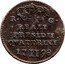 Italy 2 Quattrino Ferdinando IV 1798 P//RC KM# 2 R C REALI PRESIDII QVATTRINI 17 II 98 coin reverse