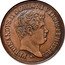 Italy 2 Tornesi Ferdinando II 1832 KM# 316 FERDINANDVS II D G REG NIVTRSIG ET HIER REX coin obverse