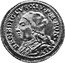 Italy 2 Zecchino Benedict XIV ND (1742) KM# 228 BENEDICTVS XIV P M BON coin obverse
