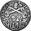 Italy 20 Bolognini (Lira) Alexander VII 1665 KM# 65 ALEXANDER VII P M coin obverse