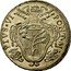 Italy 20 Bolognini (Lira) Pius VI 1793 KM# 306 PIVS VI PONT M coin obverse