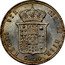Italy 20 Grana Francesco II 1859 KM# 379 REGNI VTR. SIC. ET HIER. G. 20 coin reverse