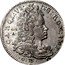 Italy 24 Grana Carlo VI 1730 GVA-GDC KM# 141 CAROL VI D G ROM IMP G V A G DG coin obverse