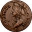 Italy 3 Baiocchi 1799 CAG Varieties exist KM# 2 Papal States - Ronciglione/ Town Standard Coinage FEDELTA E RELIGIONE coin reverse