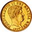 Italy 3 Ducati Ferdinando II 1832 KM# 320 FERDINANDVS II DEI GRATIA REX. 1832 coin obverse