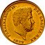 Italy 3 Ducati Ferdinando II 1839 KM# 333 FERDINANDVS II DEI GRATIA REX 1839 coin obverse