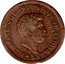 Italy 3 Tornesi Ferdinando II 1848 KM# 330 FERDINANDVS II. D. G. REGNI VTR. SIC. ET HIER. REX coin obverse