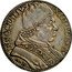 Italy 30 Bolognini (Testone) Innocent XIII 1721 KM# 170 INNOCENTIVS XIII PON M A B coin obverse