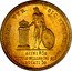 Italy 30 Ducati Francesco I 1826 KM# 296 REGNI VTR. SIC. ET HIER ACINI 850 TITOLO MILLESIMI 996 DUCATI 30 coin reverse