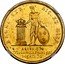 Italy 30 Ducati Ferdinando II 1831 KM# 312 REGNI VTR. SIC. ET HIER. ACINI 850 TITOLO MILLESIMI 996 DUCATI 30 coin reverse