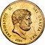 Italy 30 Ducati Ferdinando II 1856 KM# 372 FERDINANDVS II. DEI GRATIA REX 1856 coin obverse