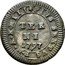 Italy 4 Baiocchi Pius VI Terni 1797 XXIII KM# 1 PIVS SEXTUS P M A XXIII TER NI 1797 coin obverse