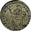 Italy 4 Bolognini Benedict XIII 1724 KM# 179 S PETRONIVS BON PROTE 2 coin reverse