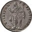 Italy 4 Bolognini Pius VI 1796 KM# 271 S PETRON B PROT 1796 coin reverse