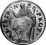 Italy 4 Bolognini Pio VI 1796 KM# A325 S PETRON B C PROT coin reverse
