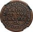 Italy 5 Baiocchi Pius VI. Matelica 1797 TM XXIII KM# 4 PIVS PAPA SEXTVS ANNO XXIII BAIOC CINQVE MATELI CA 1797 coin obverse