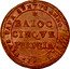Italy 5 Baiocchi Pius VI 1797 XXIII KM# 8 PIVS PAPA SEXTVS ANNO XXIII BAIOC CINQVE PERVGIA 1797 coin obverse