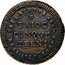 Italy 5 Baiocchi Pius VI Terni 1797 XXIII KM# 2 PIVS PAPA SEXTVS XXIII 1797  BAIOC CINQVE TERNI coin obverse
