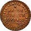 Italy 5 Baiocchi Pius VI 1797 XXIII KM# 178 PIVS PAPA SEXTVS ANNO XXIII BAIOC CINQVE GVBBIO 1797 coin obverse