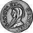 Italy 5 Baiocchi Pius VI 1797 XXIII KM# 6.2 SANCTA DEI GENITRIX coin reverse