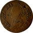 Italy 5 Baiocchi Pius VI 1797 XXIII KM# 6.1 SANCTA DEI GENITRIX T M coin reverse